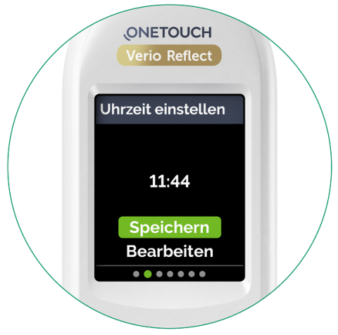 Uhrzeit einstellen