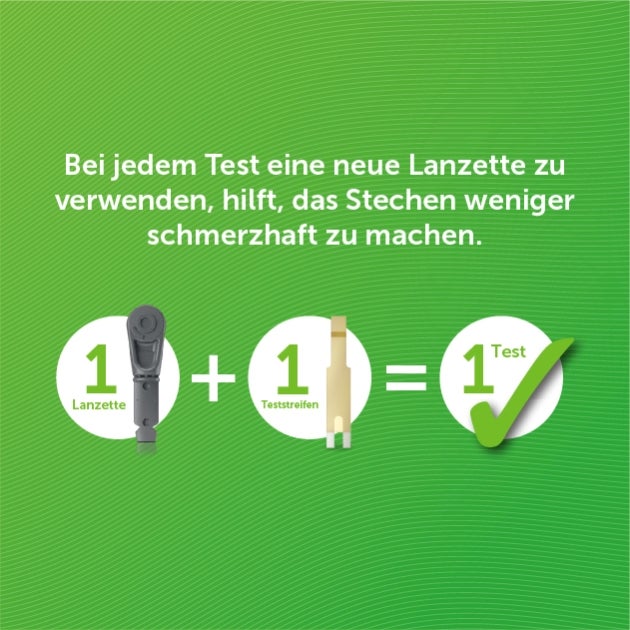 Eine neue Lanzette für jeden Test